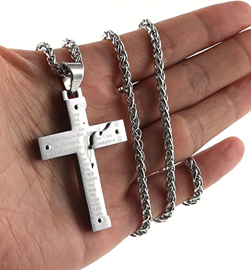 Stainless Steel Spiritual Necklace For Men's