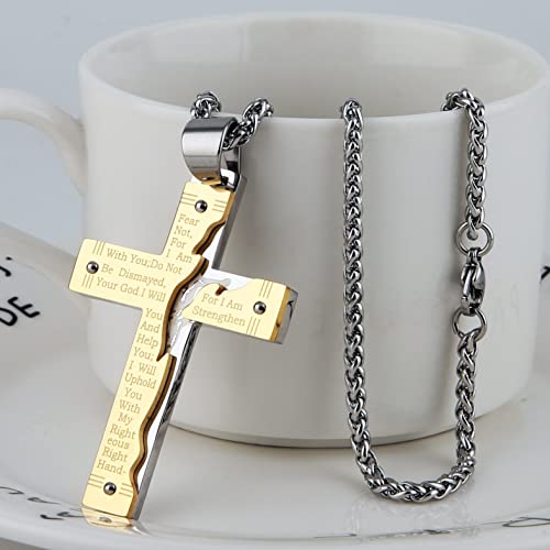 Stainless Steel Spiritual Necklace For Men's