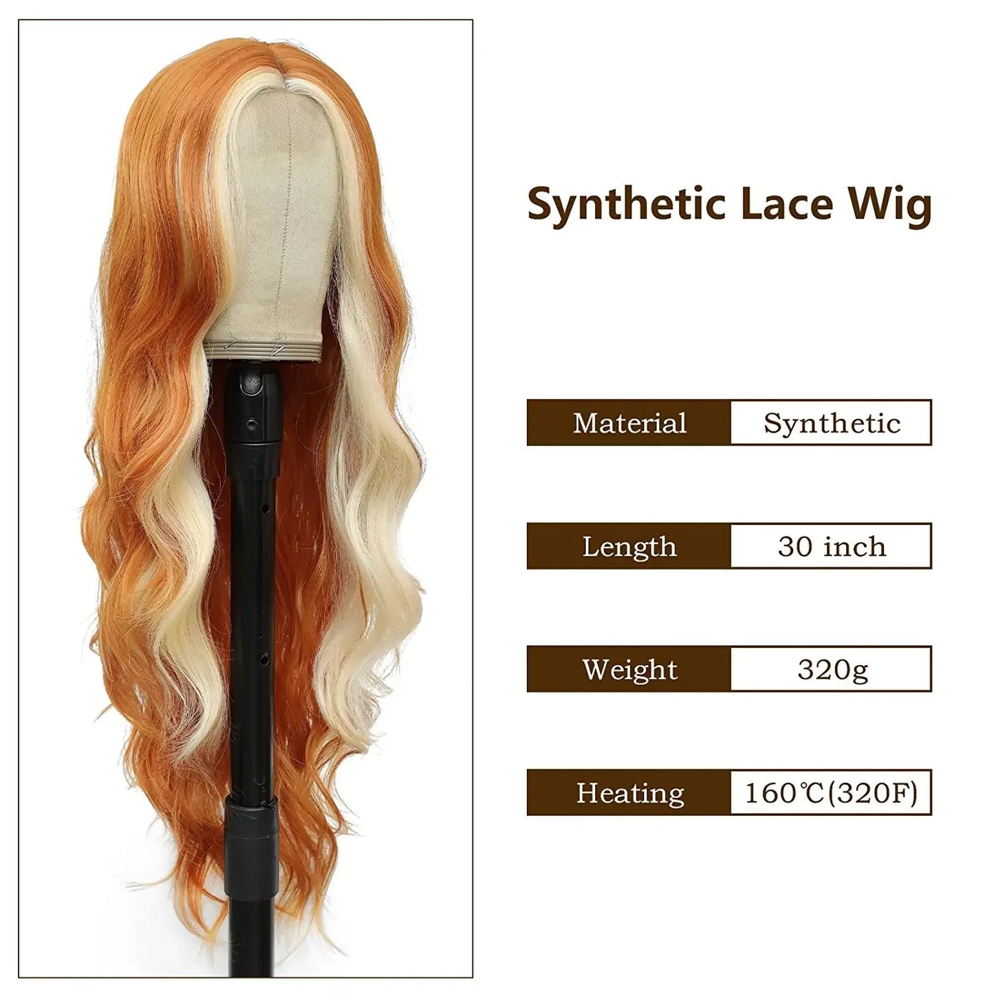 Blonde Highlights Body Wave Lace Front Wig Highlights Wig Highlight Lace Front Wig