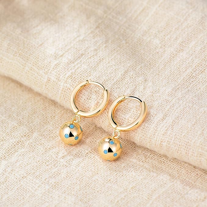 Gold Cuff Earrings Huggie Earrings for Women