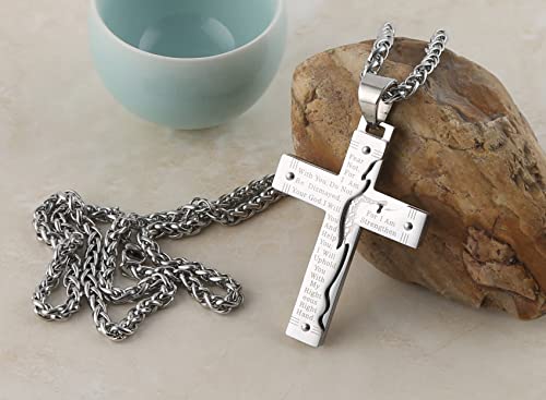 Stainless Steel Spiritual Necklace For Men's