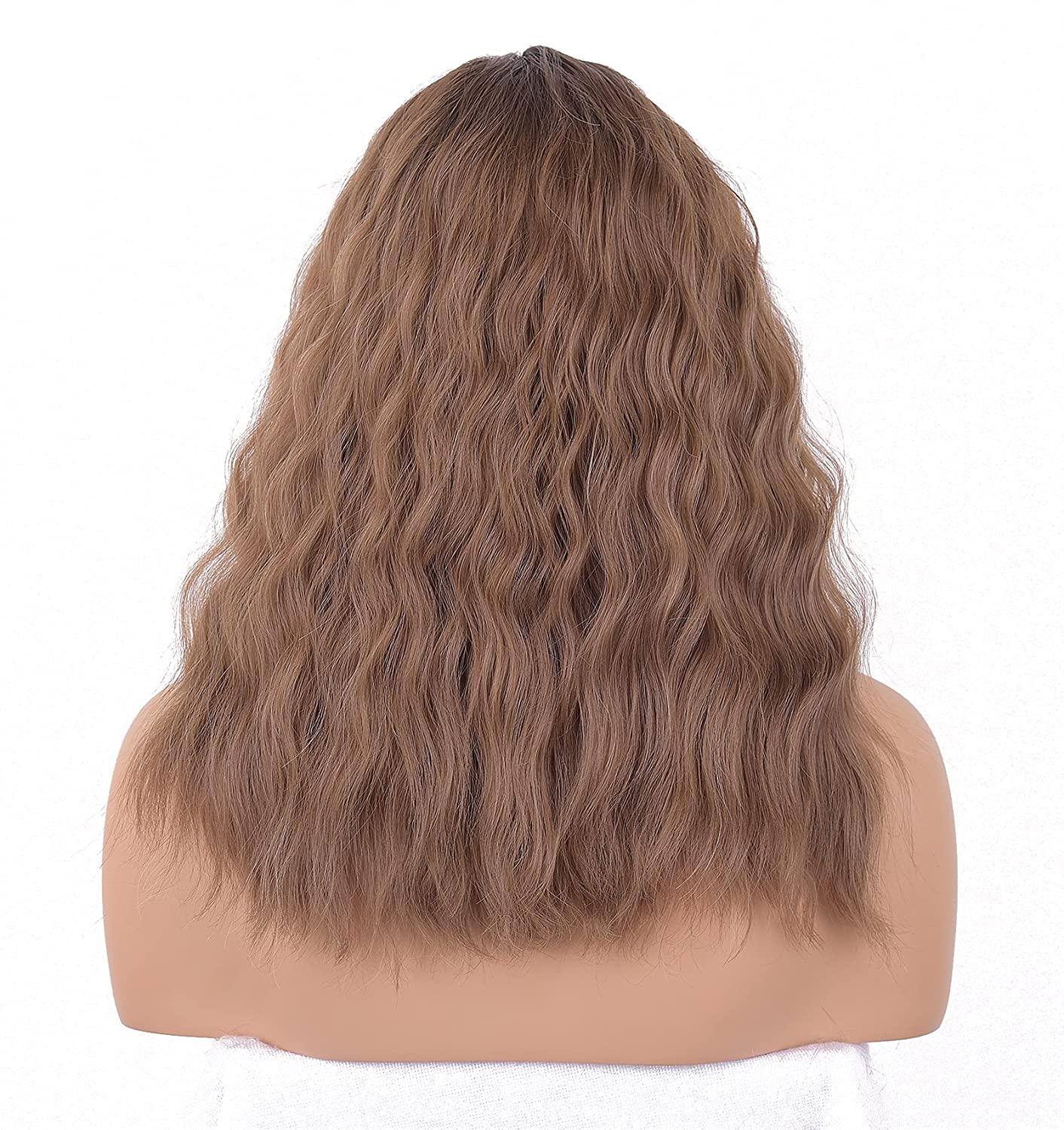 Ombre Brown Middle Part Lace Front Wig