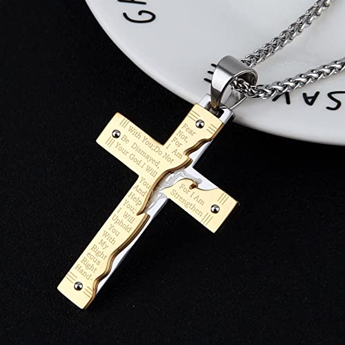 Stainless Steel Spiritual Necklace For Men's