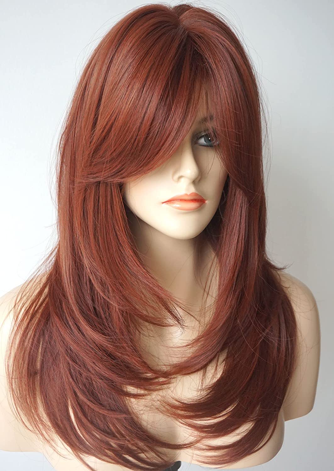 Long Layered Shoulder Length wig