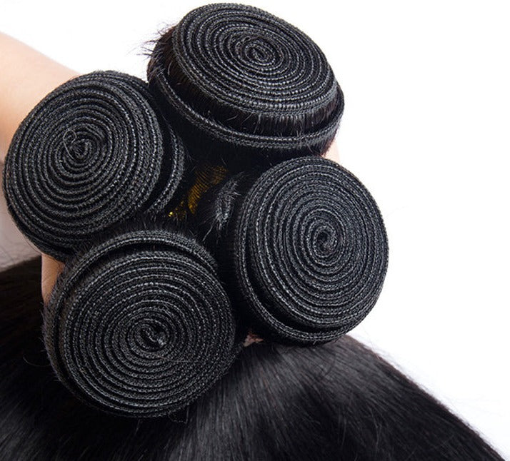 Straight Hair Brazilian Straight Human Hair Weave Bundles