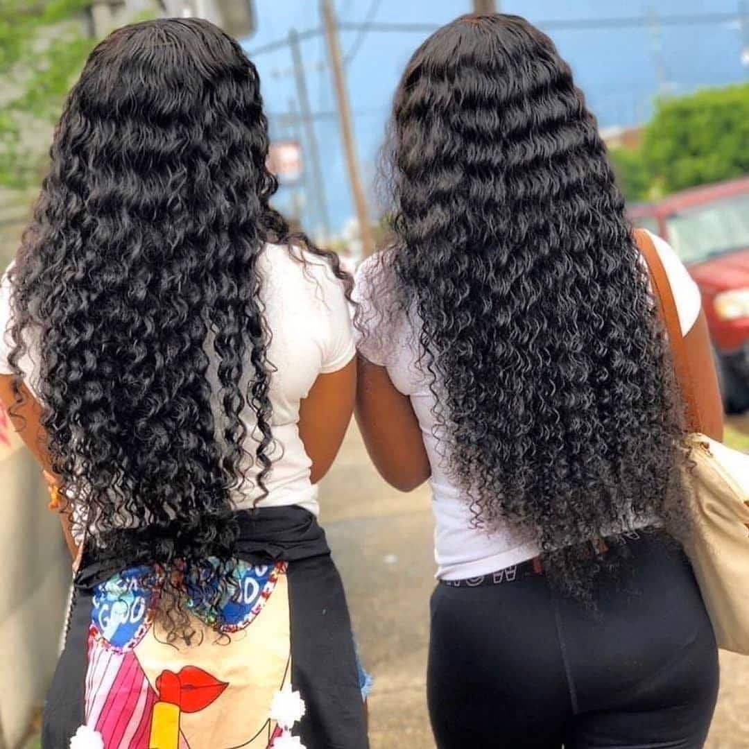 30 34 Inch Loose Deep Wave HD Frontal Wigs for Women