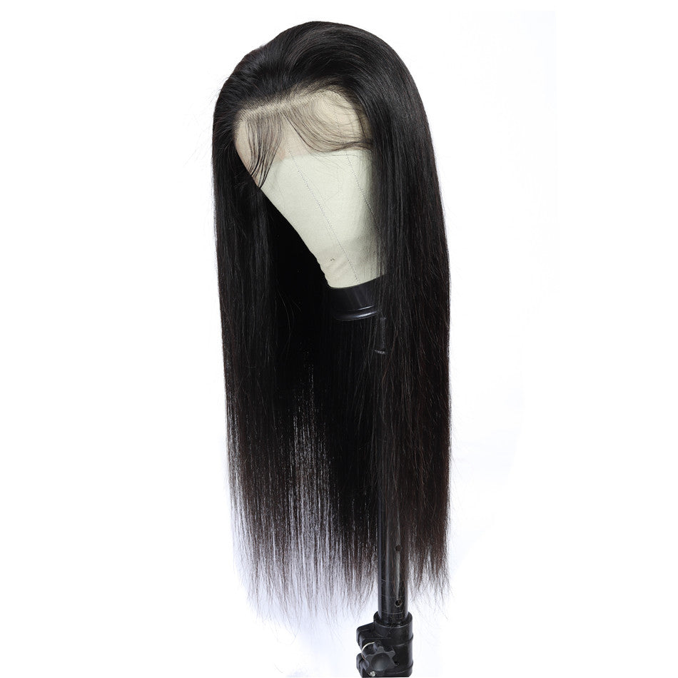 13x6 Bone Straight HD Transparent Lace Front Human Hair Wigs