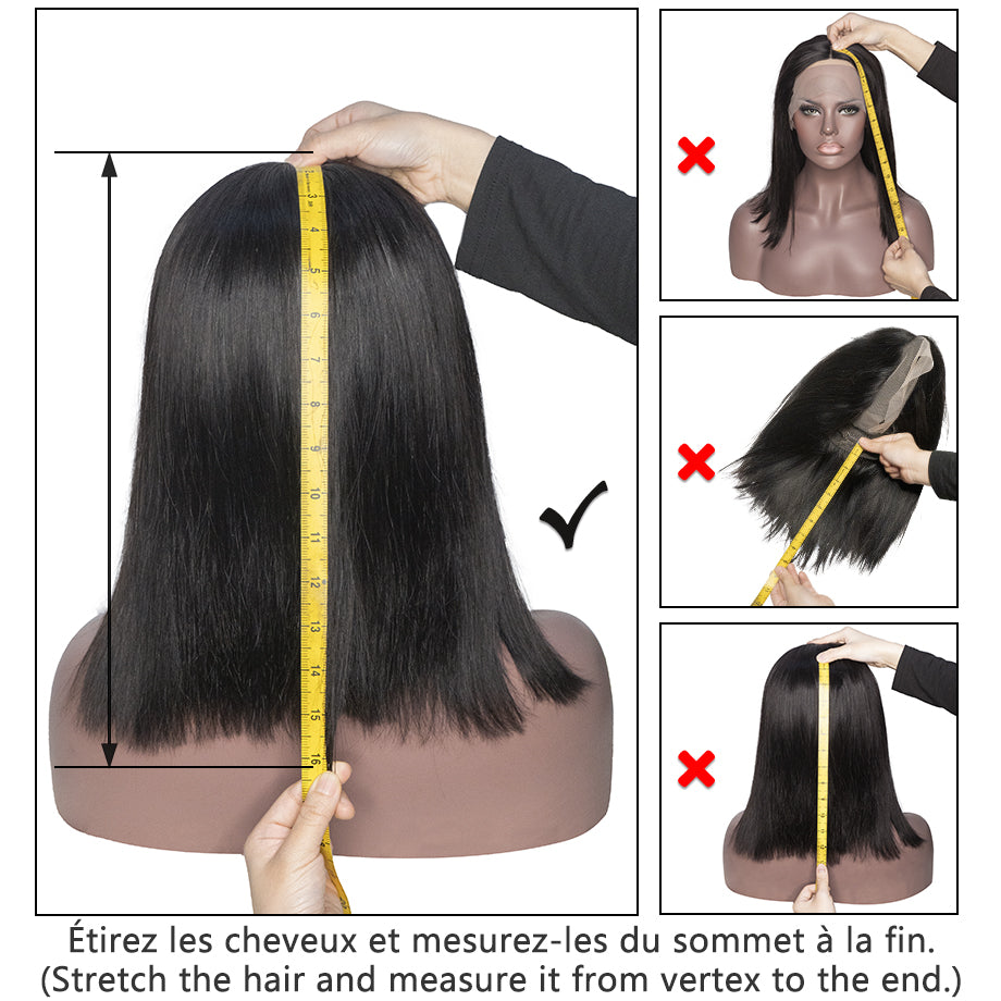 99J Burgundy Straight HD Transparent Human Hair Lace Front Wig For Women