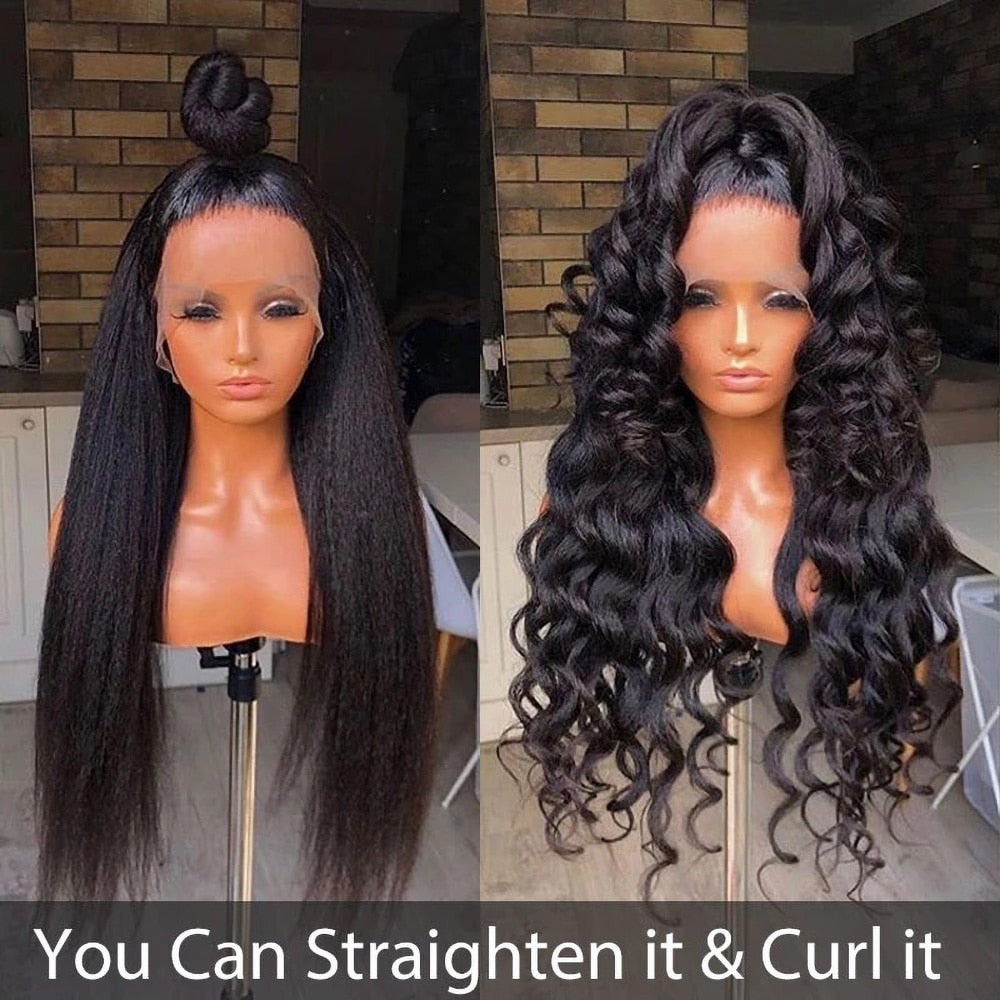Transparent-Kinky-Straight-Lace-Front-Wig-Yaki-Brazilian-13x6-360-Lace-Frontal-Wigs-Human-Hair-