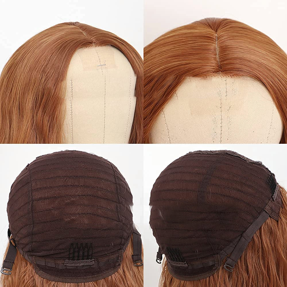Light Ginger Color Full Wigs