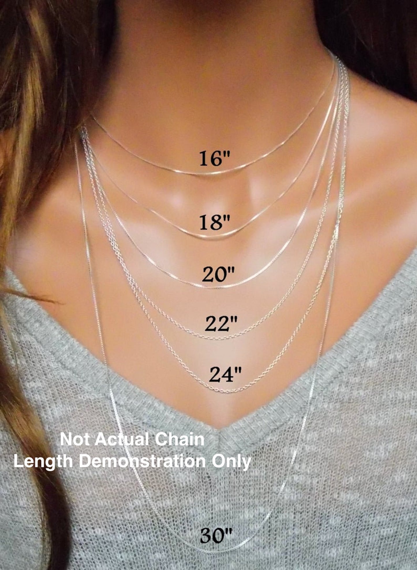 men women fine jewelry gifts ideas Solid 925 Sterling Silver 6MM Figaro Link Chain Necklaces