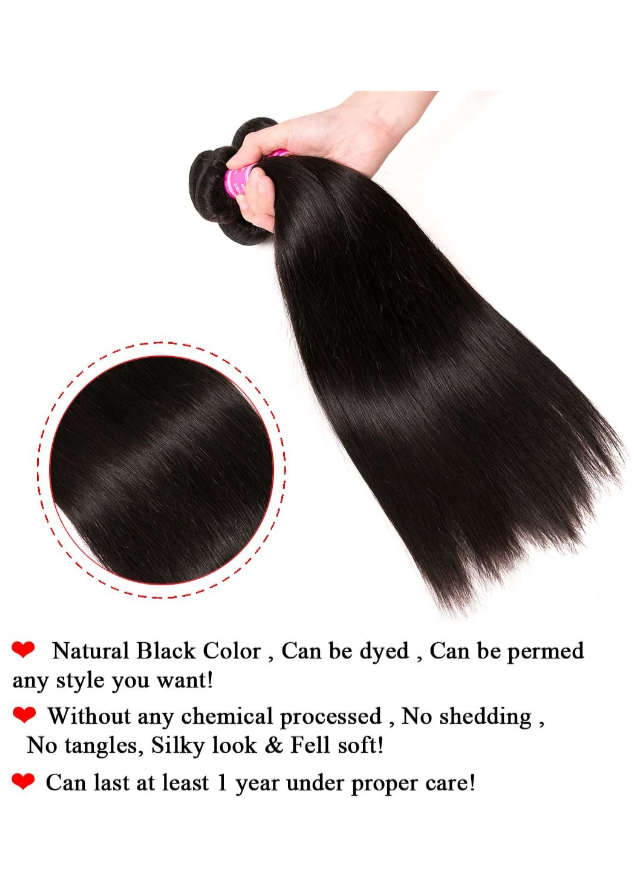Remy hair With Closure