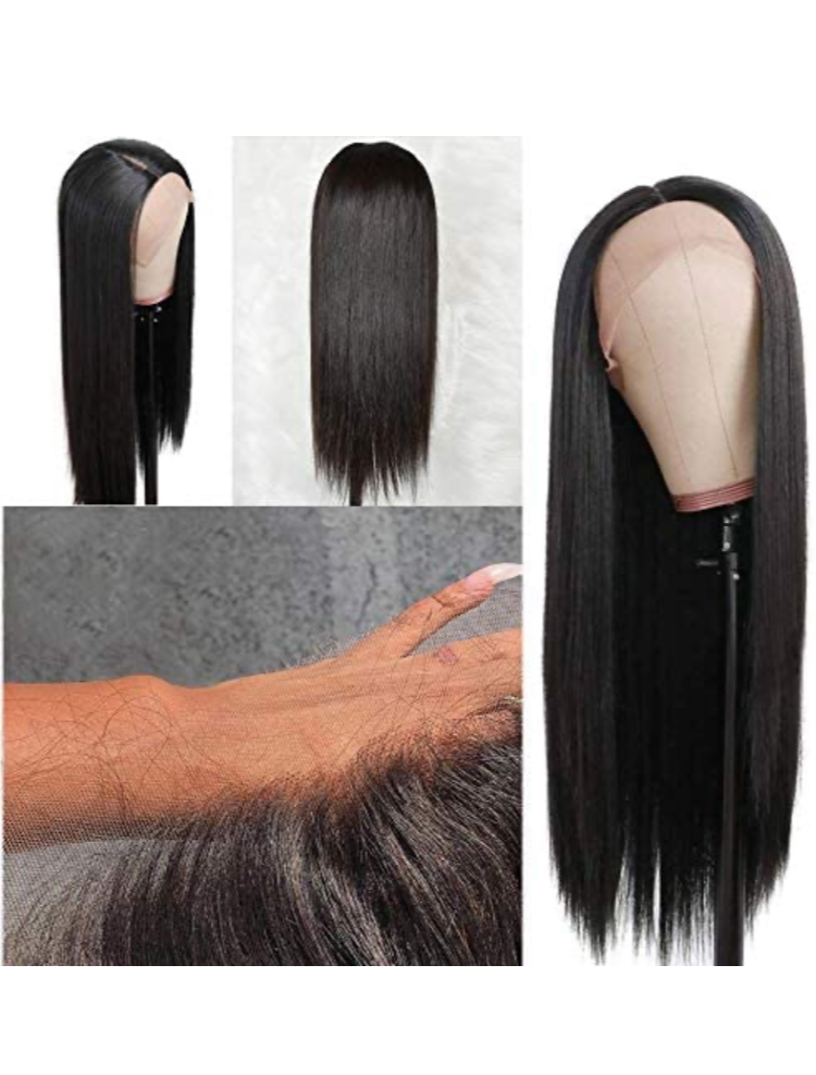 Invisible Transparent HD Lace 13x4 Lace Frontal Human Hair Straight Pre Plucked Baby Hair