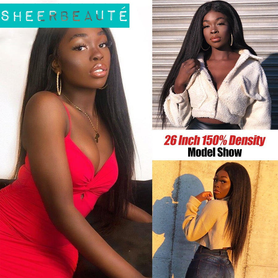 Yaki Human hair /straight hairstyles for black women
