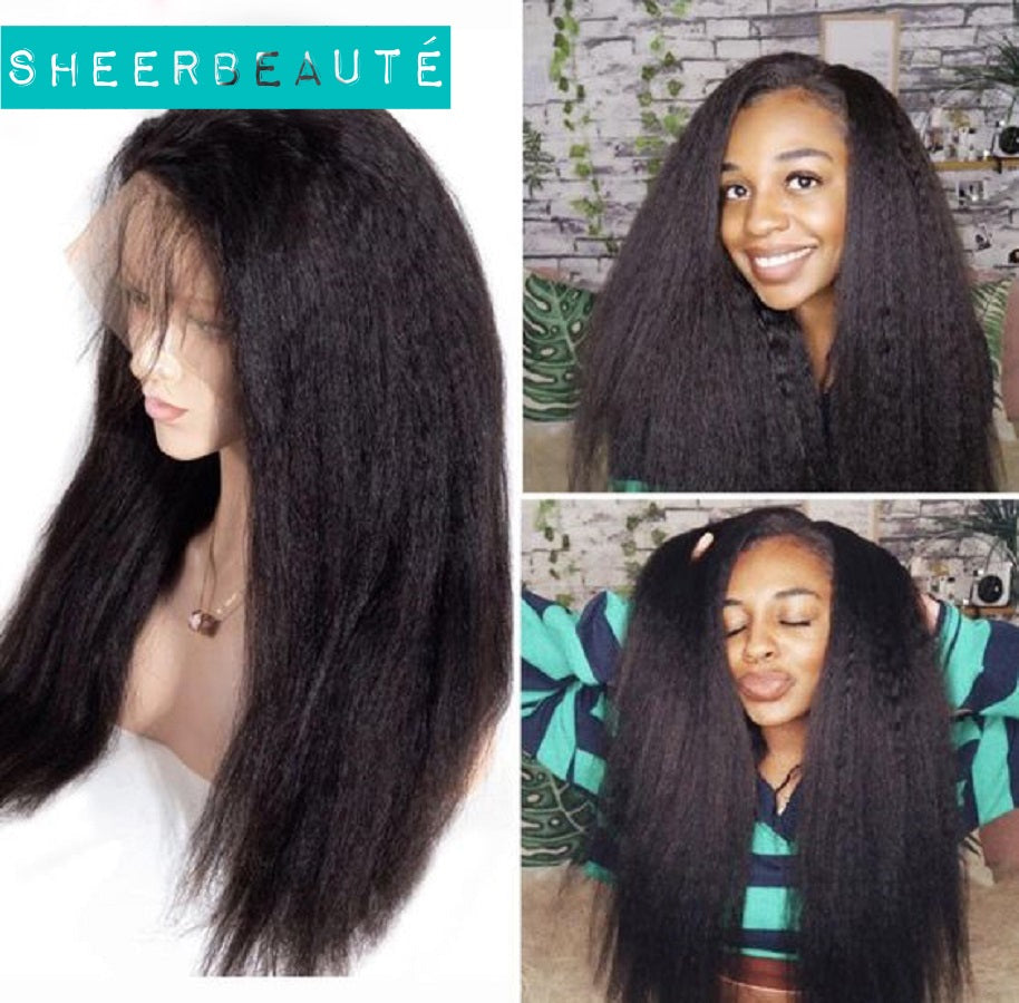 Yaki Human hair /straight hairstyles for black women