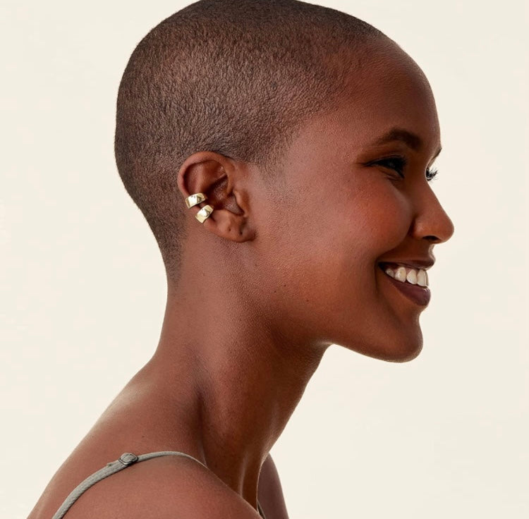 14k Rose Gold Ear Cuff Earrings