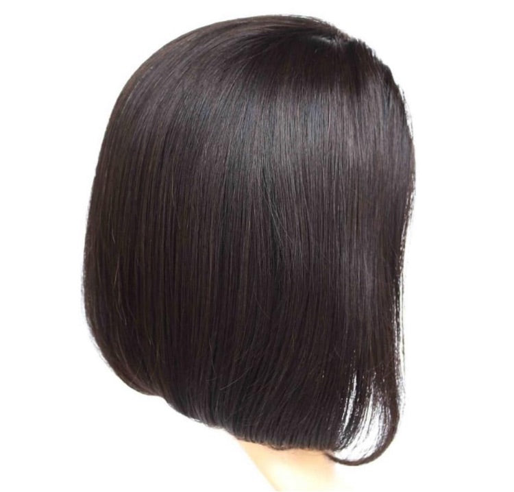 Short BOB Brazilian Remy Straight Human Hair Wig