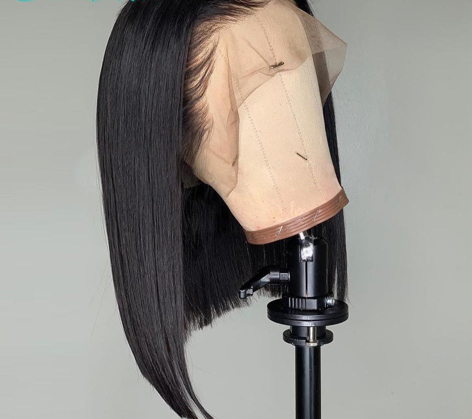 Bob Short Lace Front Brazilian Human Wig
