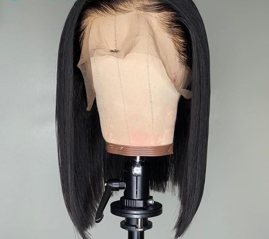 Bob Short Lace Front Brazilian Human Wig
