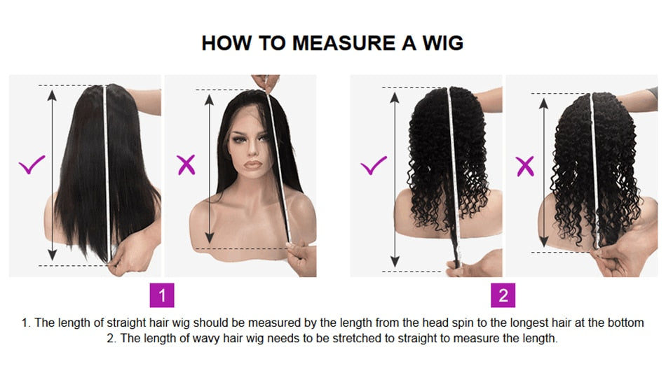 30Inch Deep Water Wave Transparent Lace Wig|13x4 Curly Human Hair Wigs