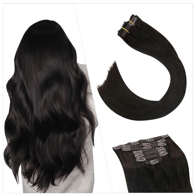 Clip in Human Hair Extensions Full Head 100g | 7 Pieces 100g/7Pcs Set
