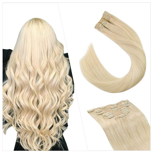 Clip in Human Hair Extensions Full Head 100g | 7 Pieces 100g/7Pcs Set