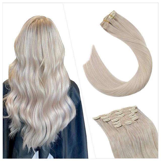Clip in Human Hair Extensions Full Head 100g | 7 Pieces 100g/7Pcs Set