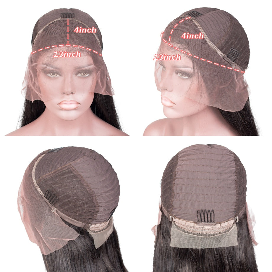 40 Inch Brazilian Human Hair 13x4 Lace Frontal Wig