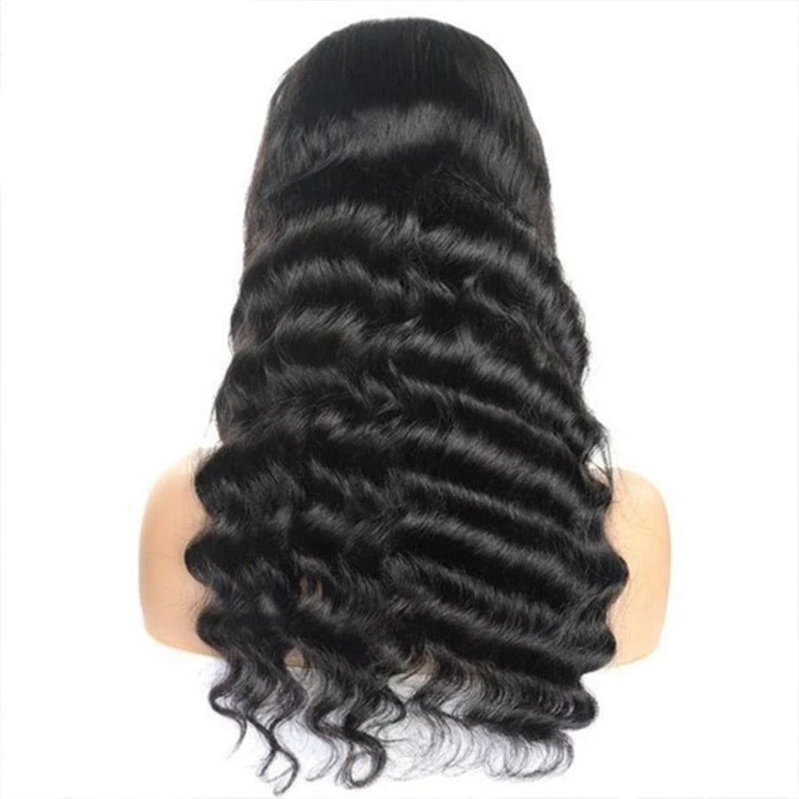 Loose Deep Wave Lace Front Wigs 13x6 Lace Front Human Hair Wigs Transparent Lace Wigs