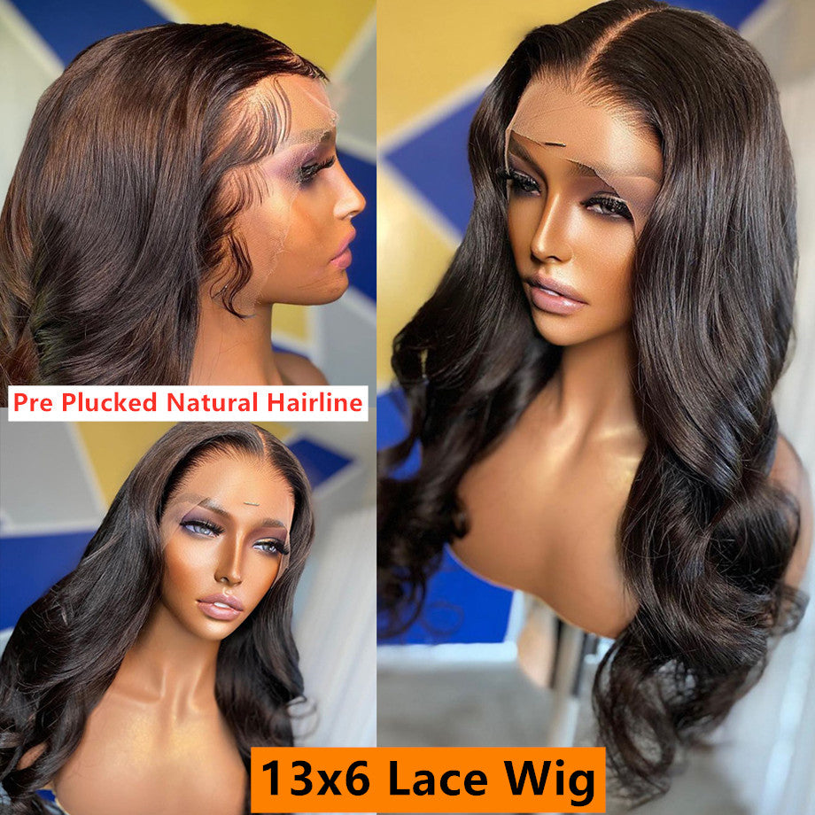 30inch 40inch Body Wave 13x6 HD Lace Frontal Human Hair Wigs