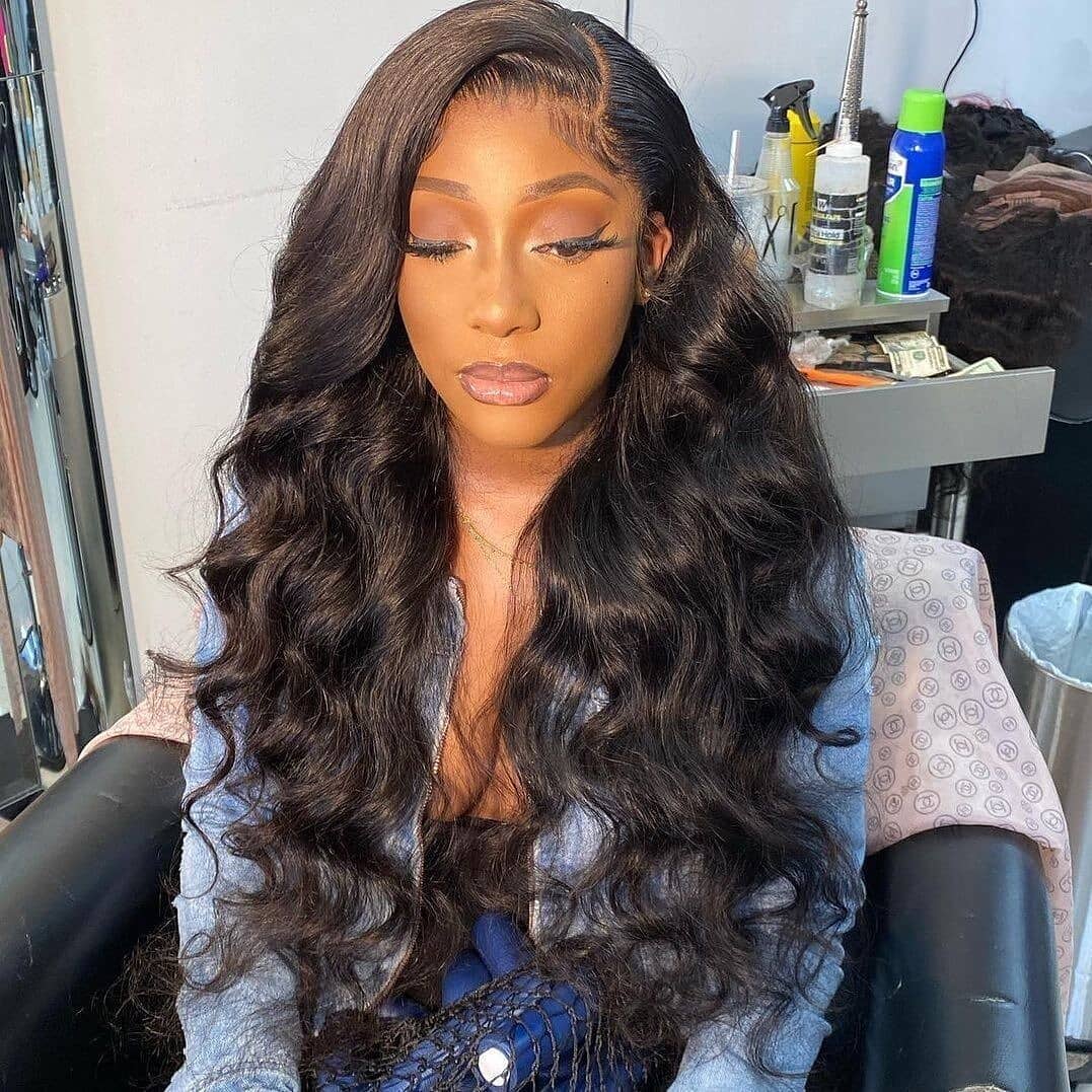 30inch 40inch Body Wave 13x6 HD Lace Frontal Human Hair Wigs