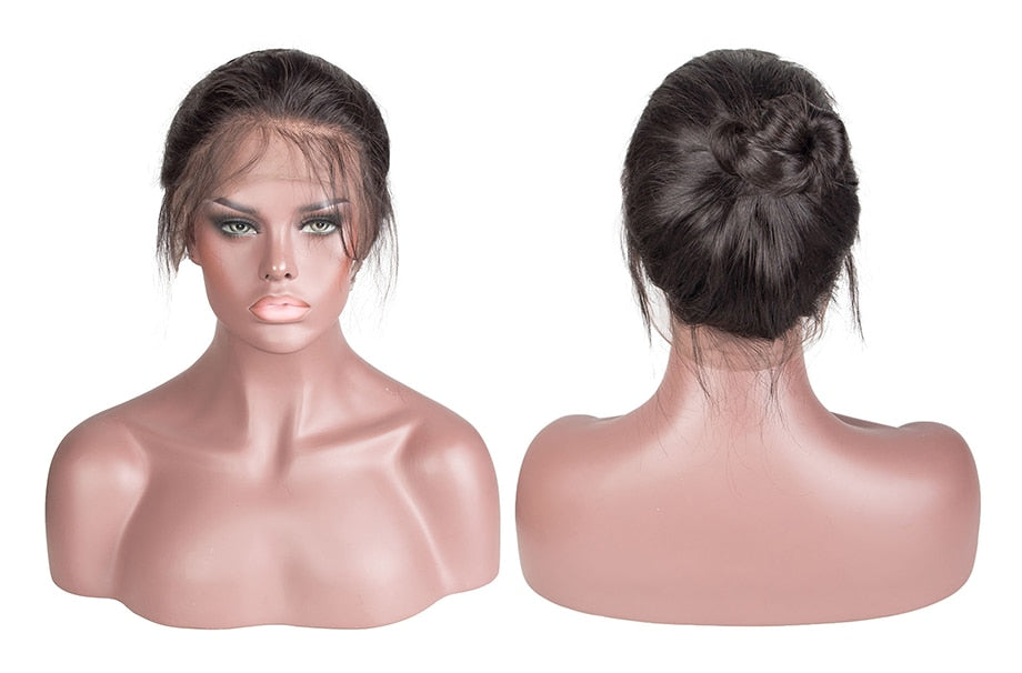 360 FULL HD Lace Straight Human Hair Wigs Pre Plucked With Baby 32inch 30 Inch