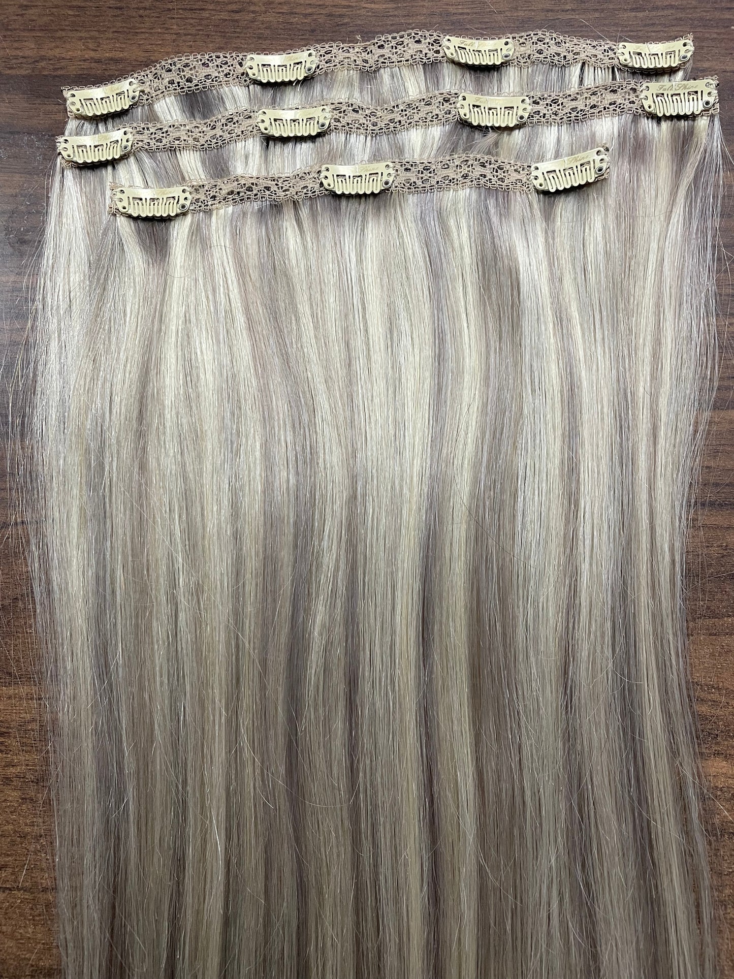 Ombre Color Human Hair Extensions 50 Grams Clip In Hair