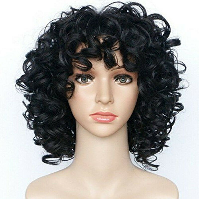 Short Curly Kinky Wigs for Women