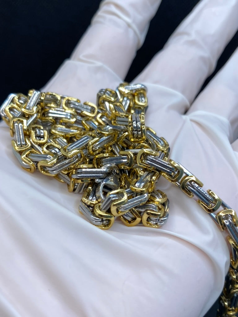 Gold Silver Tone