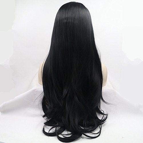 Long Wavy Synthetic Lace Front Wig