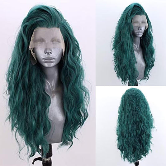 24” Wavy Lace Front Synthetic Wig – Loose Body Wave