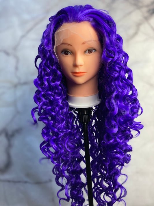 Purple Lace Front Violet Wig