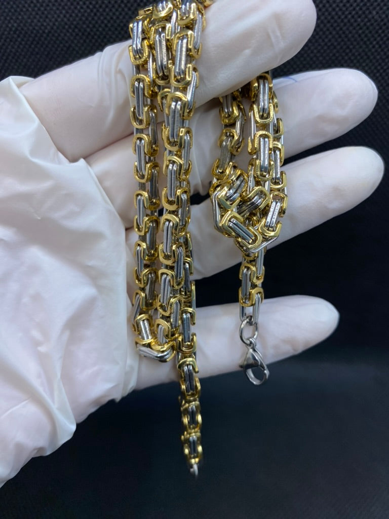 Gold Silver Tone