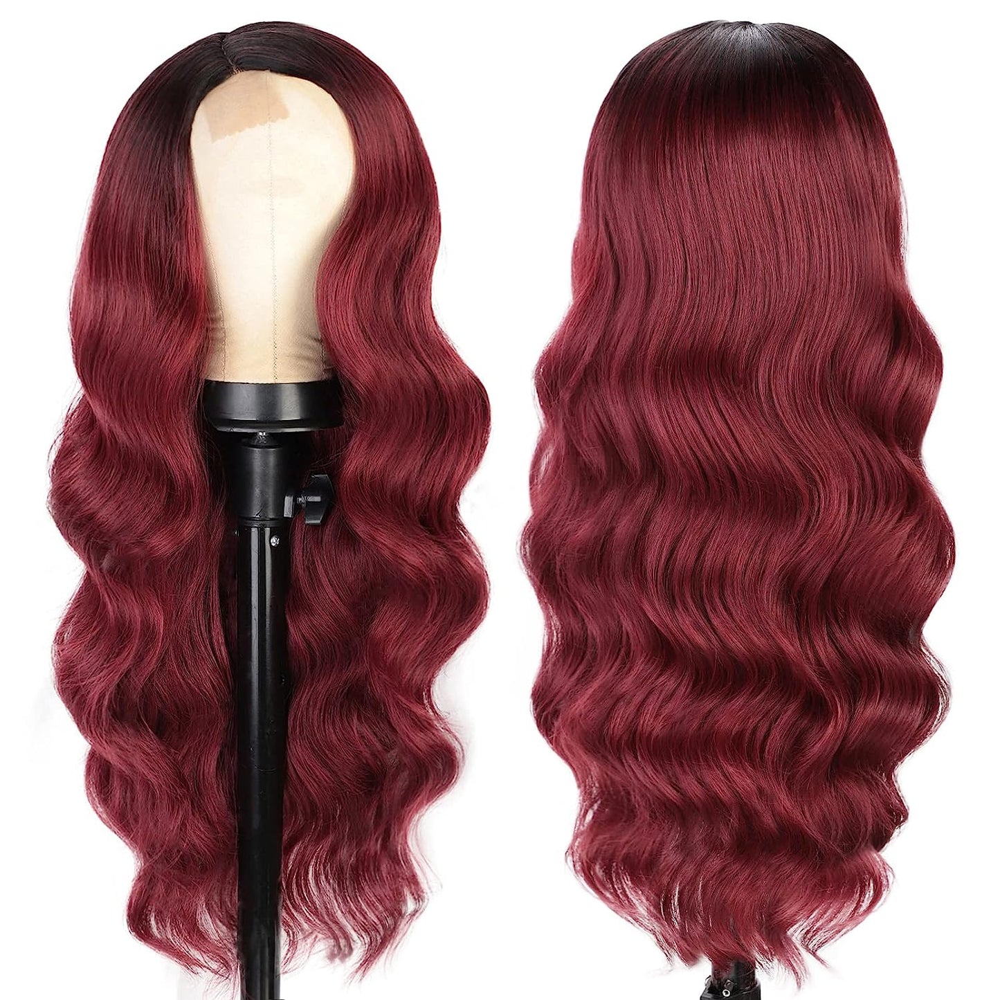 Long Side Part Wavy Wigs for Women