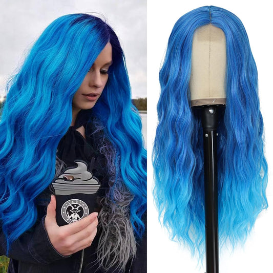 Cosplay Wavy Synthetic Wig  – Middle Part