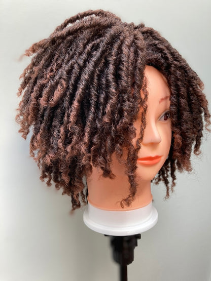 Ombre Brown Twist Dreadlock Wigs