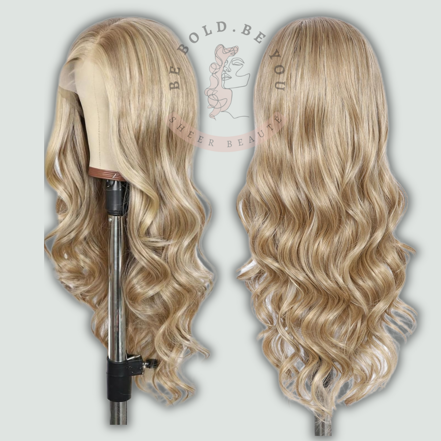 Long Wavy Lace Front Wig – Synthetic Wig