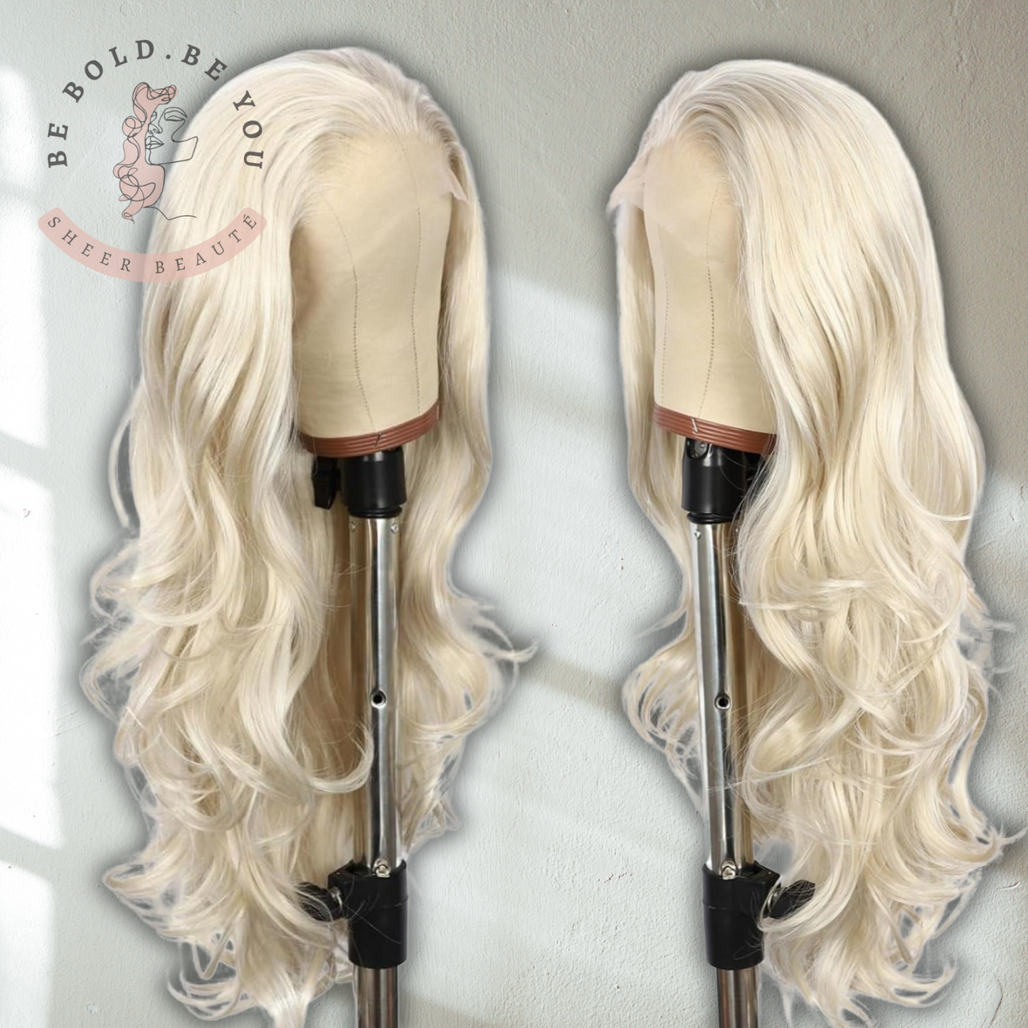 Long Wavy Lace Front Wig – Synthetic Wig