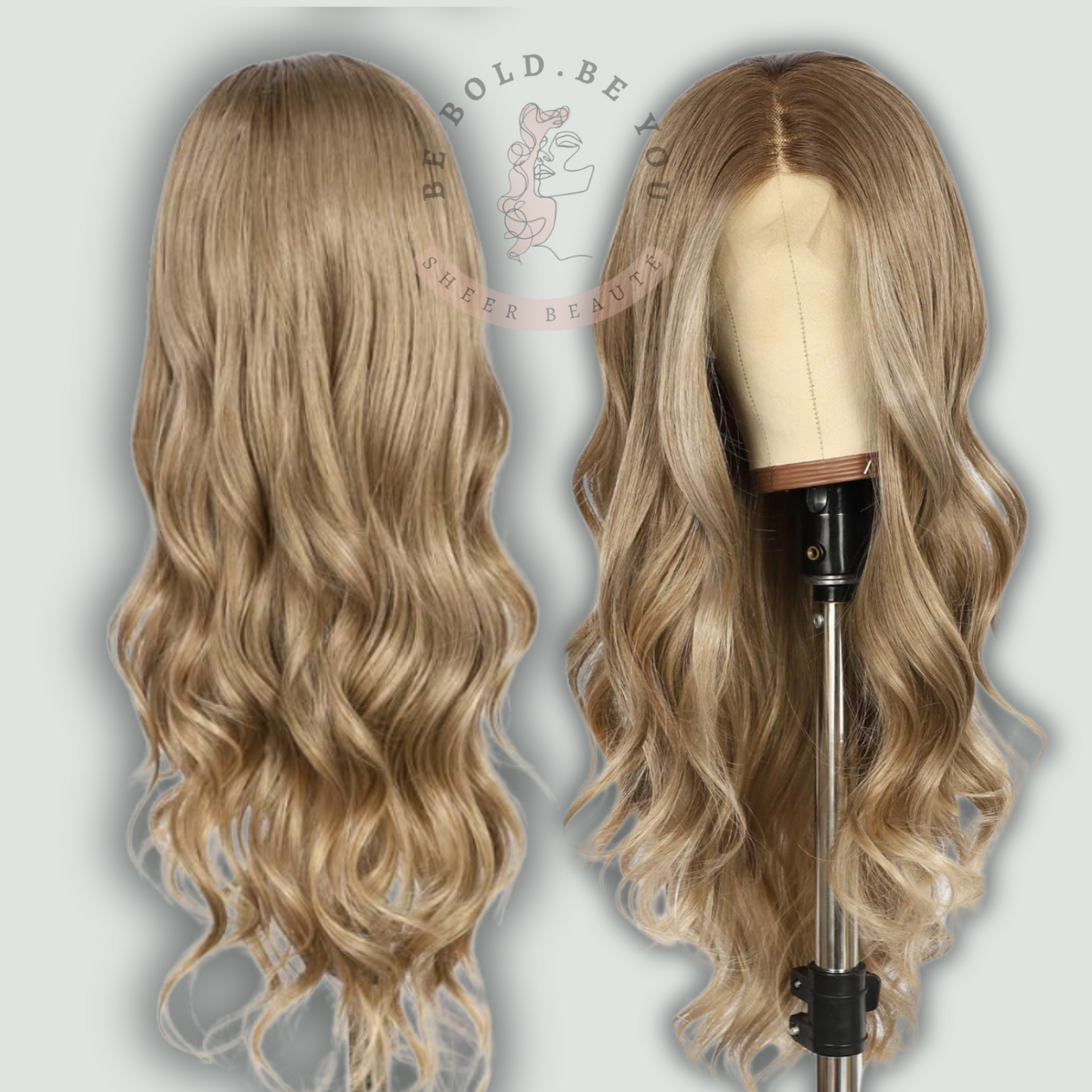 Long Wavy Lace Front Wig – Synthetic Wig