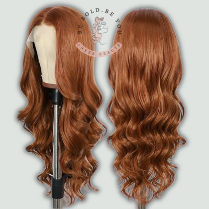 Long Wavy Lace Front Wig – Synthetic Wig