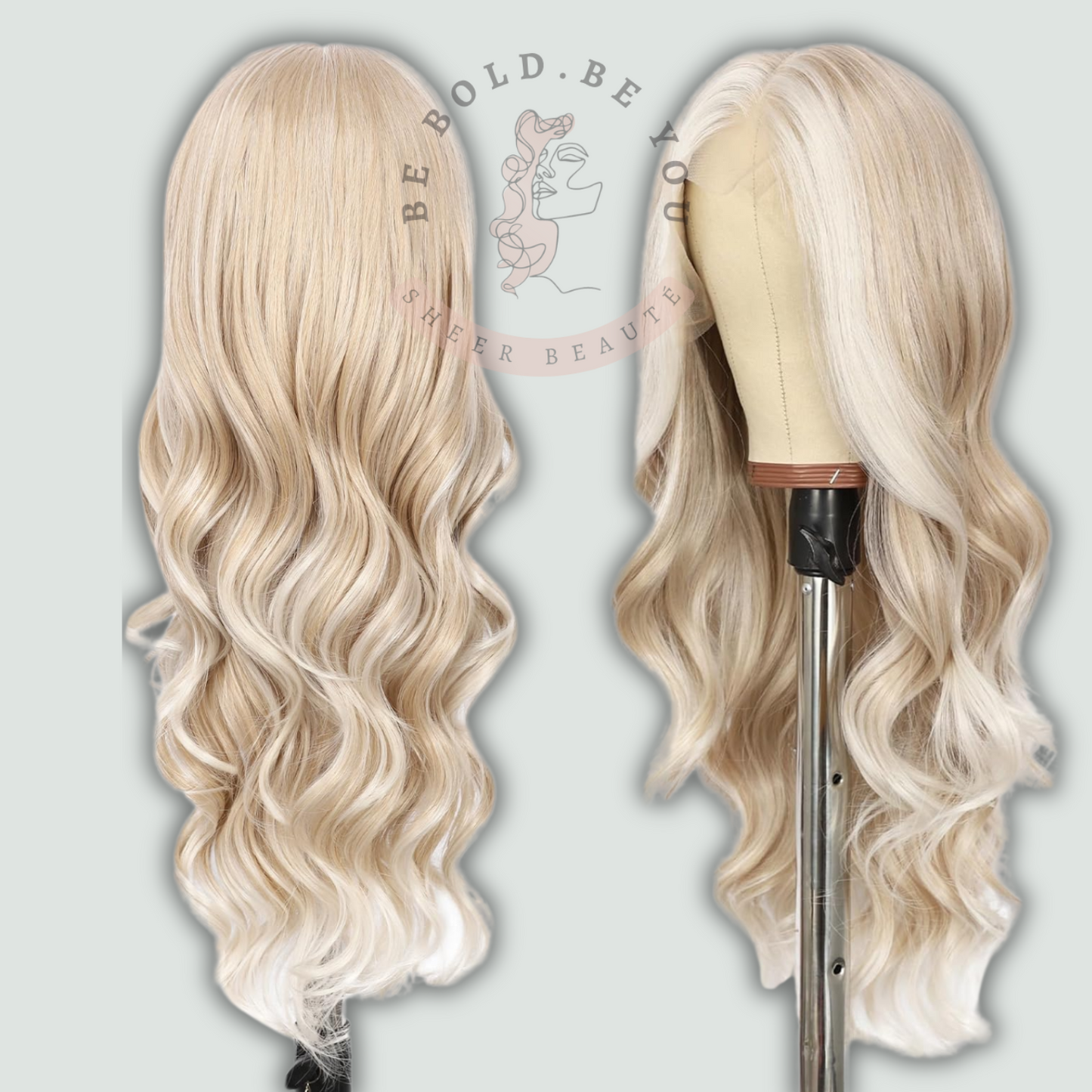 Long Wavy Lace Front Wig – Synthetic Wig