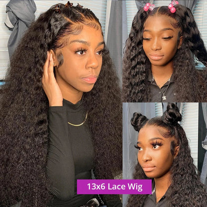 13x6 Hd Lace Frontal Wig -Deep Wave Human Hair Wig