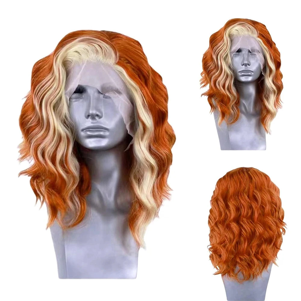 Short Bob Synthetic Lace Front Wigs for Women