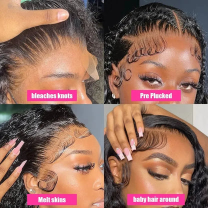 13x6 Hd Lace Frontal Wig -Deep Wave Human Hair Wig